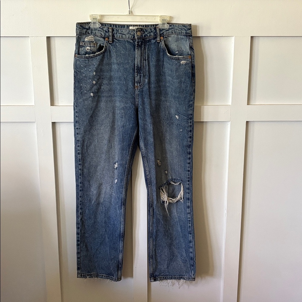 We The Free Free People FP Distressed Jeans Size 32